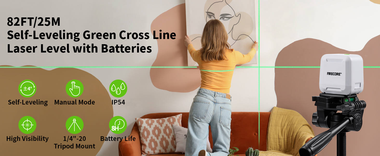 laser level for hanging picture