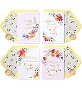 Papyrus Blank Encouragement Cards with Envelopes, Grateful Heart (20-Count)