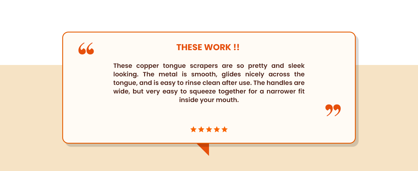 koppen copper tongue scraper