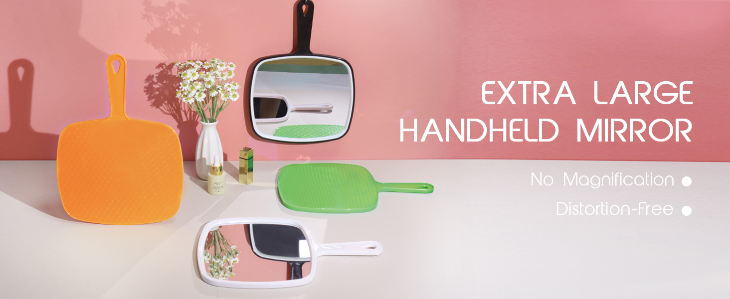 extra large handheld mirror