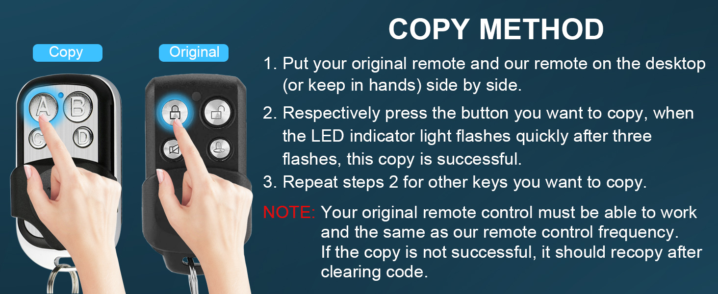 Garage Door Remote Control