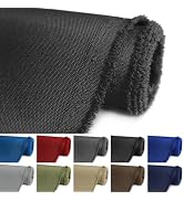Waterproof Canvas Fabric by the Yard, UV Resistant 600D Outdoor Upholstery Material 58inch Cordur...