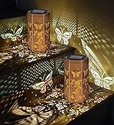 2 Pack Butterfly Solar Lanterns