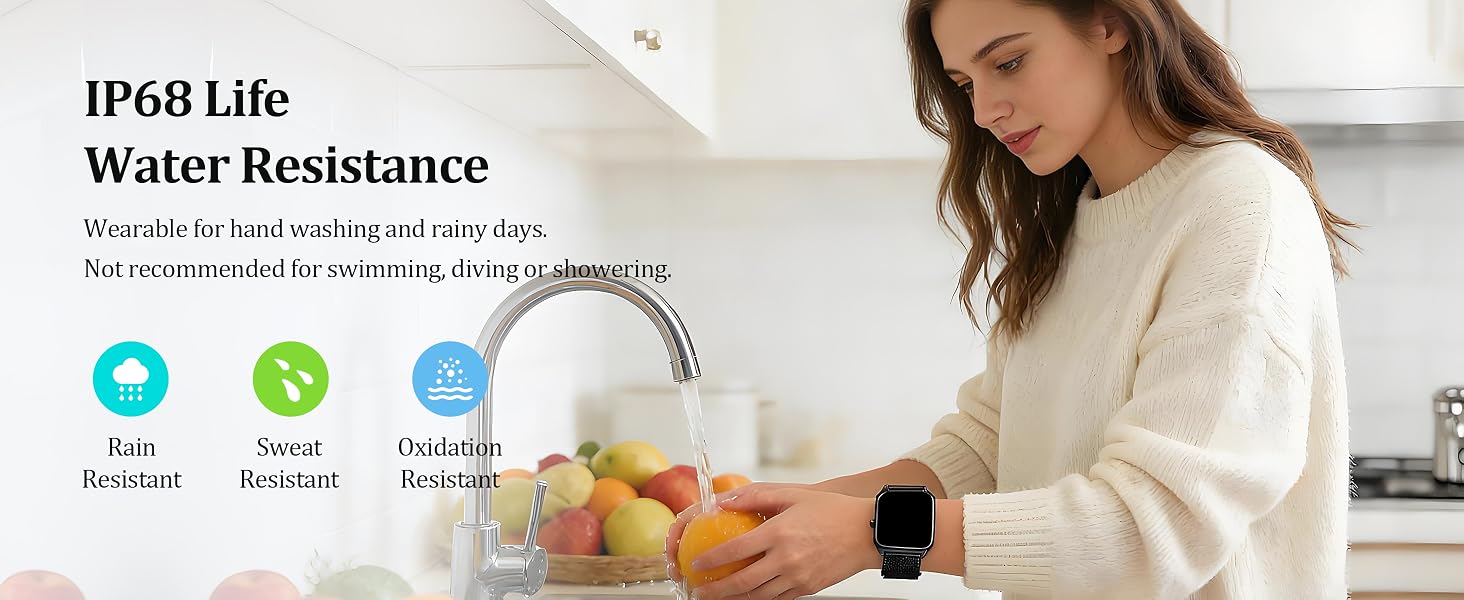 IP68 Water Resistance
