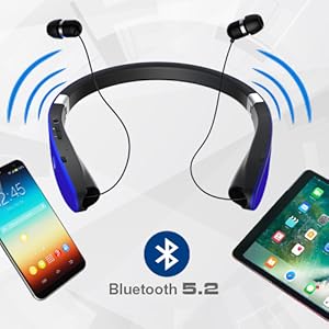 bluetooth neckband headphones