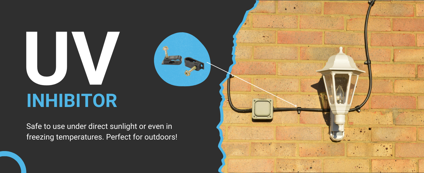 Safe to use under direct sunlight or in freezing temperatures with UV inhibitor