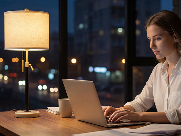 gold table lamp