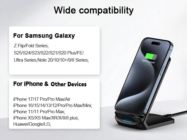 wireless charging stand