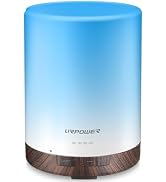 URPOWER 300ml Essential Oil Diffuser Ultrasonic Air Humidifier AUTO Shut Off Aromatherapy Scent D...