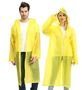 yellow adult raincoat