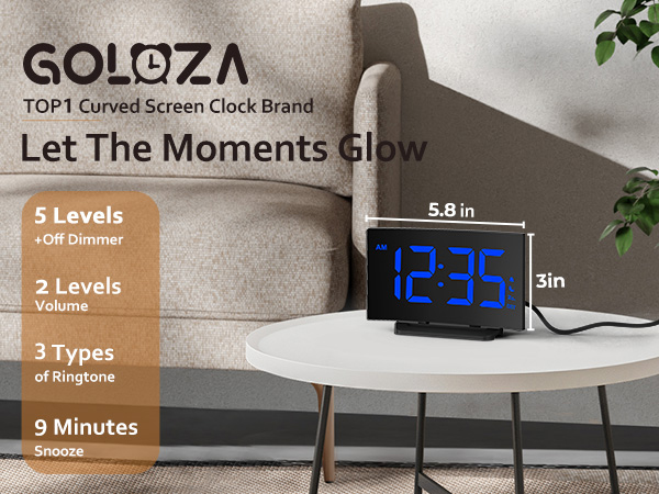 Alarm Clock for Bedrooms