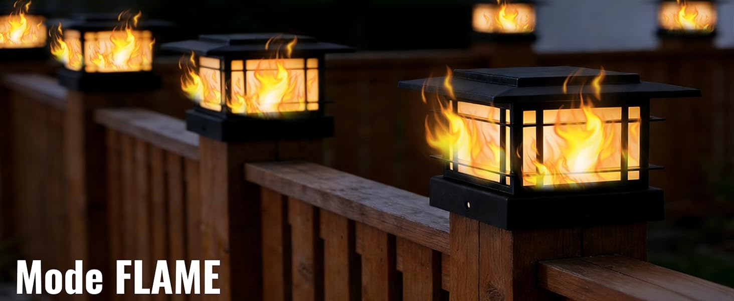 Solar Post Cap Lights