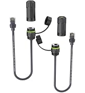 CAMWAY 2Pack Ethernet Adapter for Starlink MINI/Starlink Gen 3 - IP68 Waterproof Starlink SPX to ...