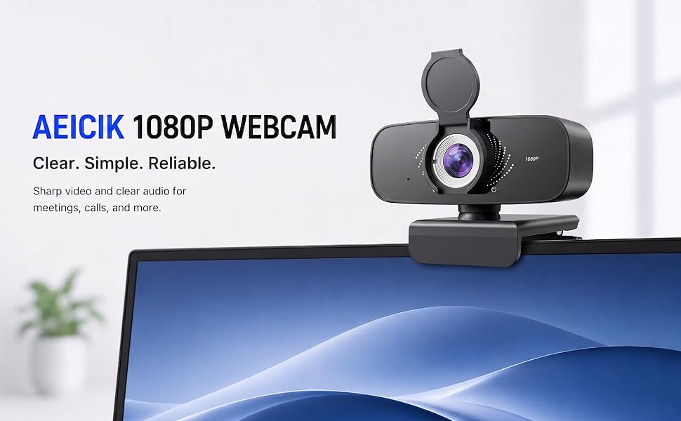 AEICIK 1080P webcam for pc