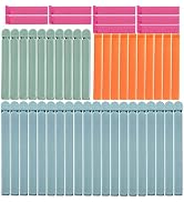 Unolnue 50 Pcs Food Bag Sealing Clips Airtight Chip Clips With 4 Sizes | Food grade PP plastic, r...