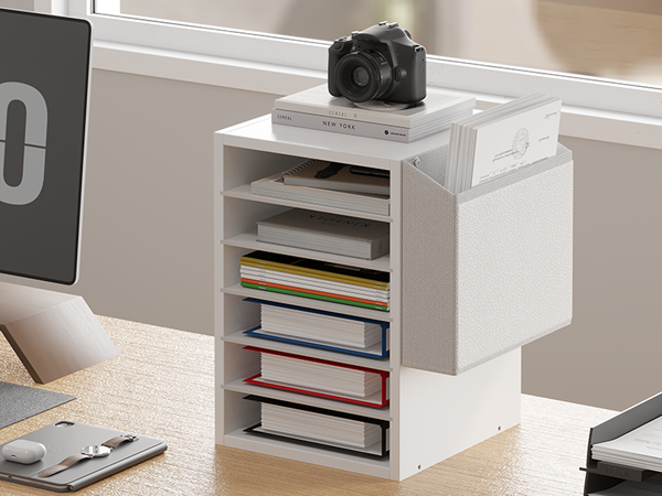 6 tier paper organizer