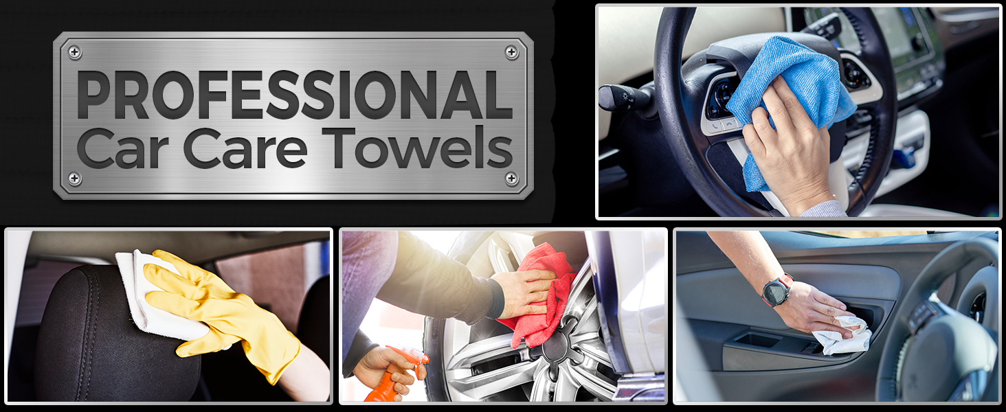 car cleaning towels