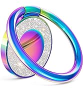 Allengel Cell Phone Ring Holder Finger Kickstand, Bling Pop Phone Ring Grip & Stand, Compatible w...