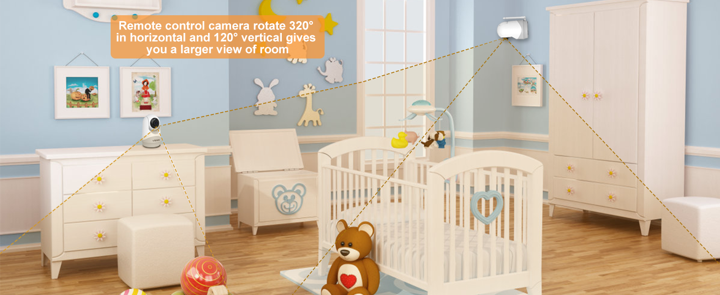 baby monitor with camera and audio