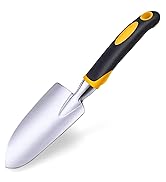 Garden Trowel Hand Shovel for Gardening with Soft Rubberized Non-Slip Handle for Planting, Diggin...