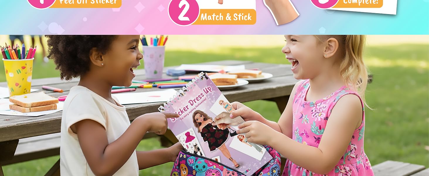 sticker dress up