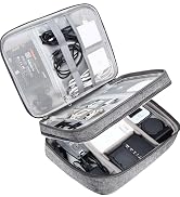 3 layer electronics organizer grey