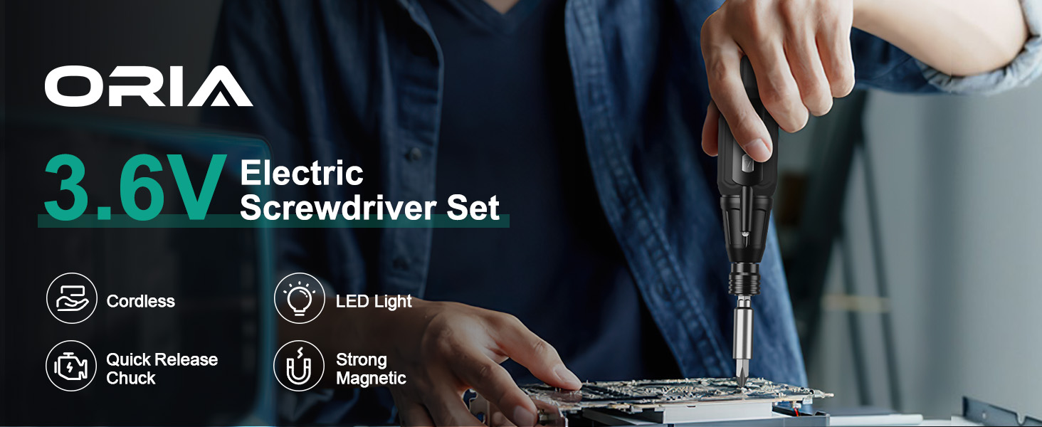 Electric Screwdriver Cordless