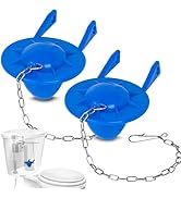Toilet Flapper Replacement Kit, 2 Inch Universal Toilet Tank Flapper Fit for American Standard Ko...