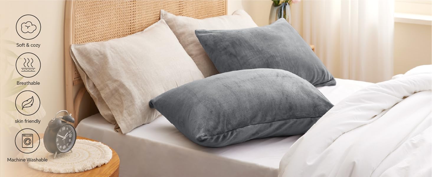 flannel pillowcases