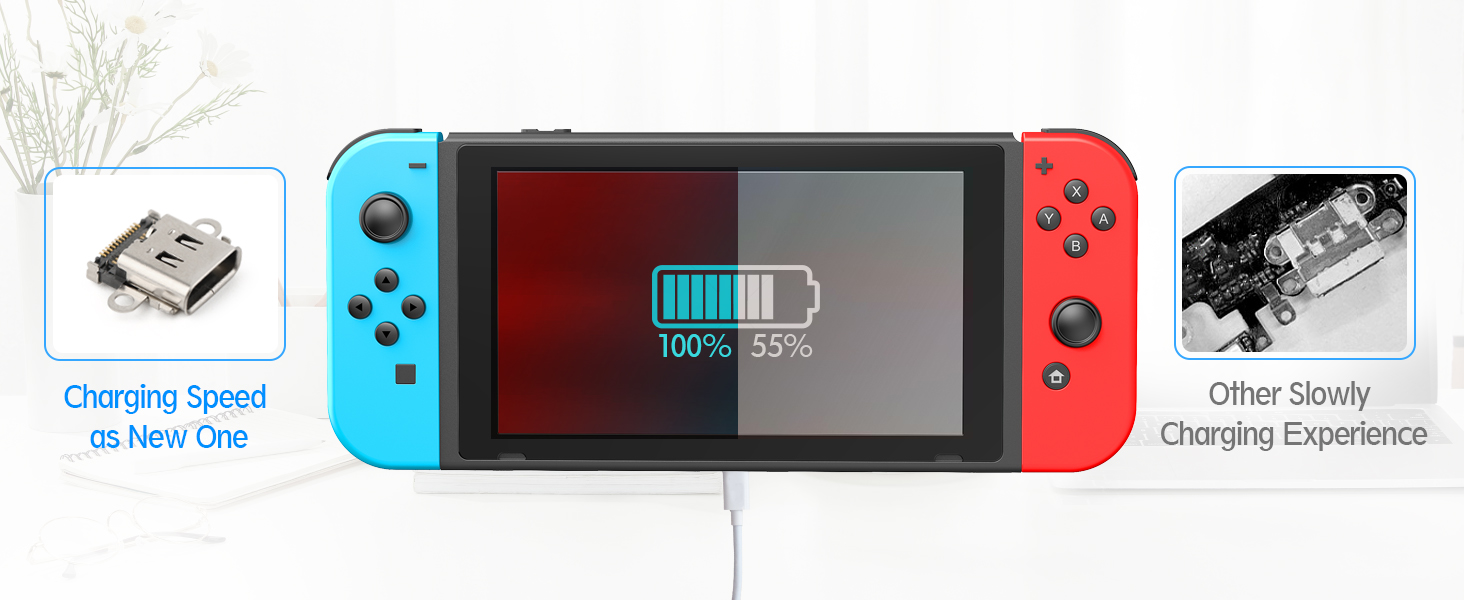 for Nintendo Switch Charging Port Replacement