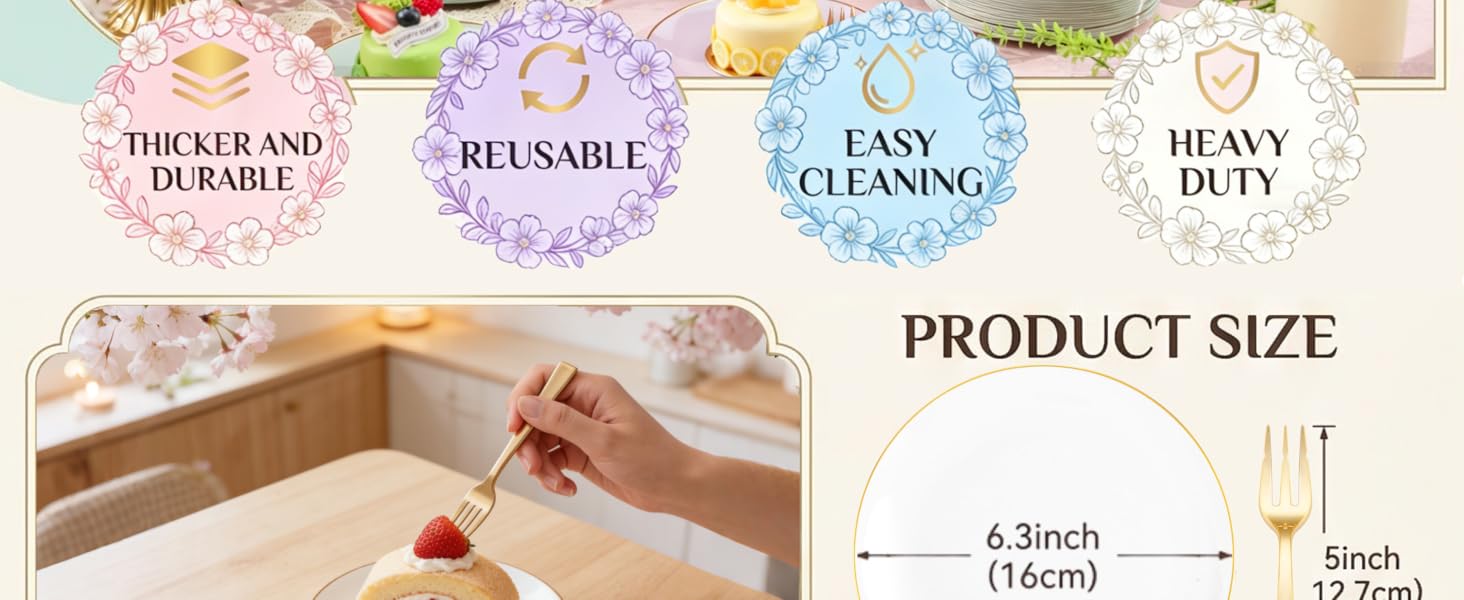 easter plates
