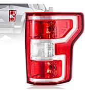 SHINEHOME F150 Tail Lights Assembly Compatible With 2018 2019 2020 Ford F150 Right Passenger Side...