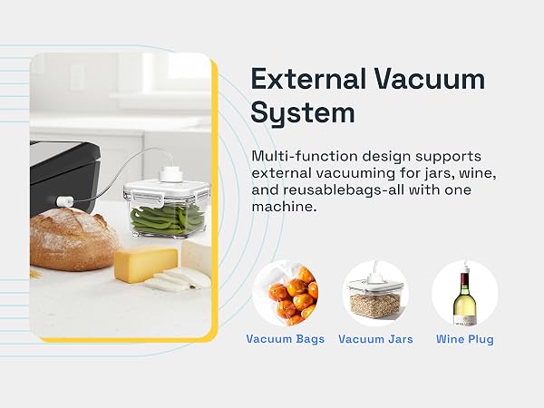 external vacuum system