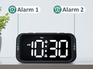 alarm clocks