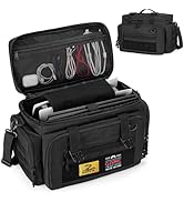 PGmoon Tactical Carrying Case Compatible with PS5/PS5 Pro Console, Travel Console Carry Bag with ...