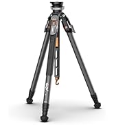 COMAN T1S Snap Open Carbon Fiber Tripod, Professional Tripod for Camera with Ball Bowl Head, 65''...