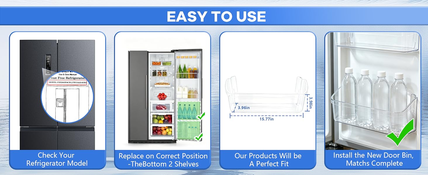240323002 Refrigerator Door Bin Shelf