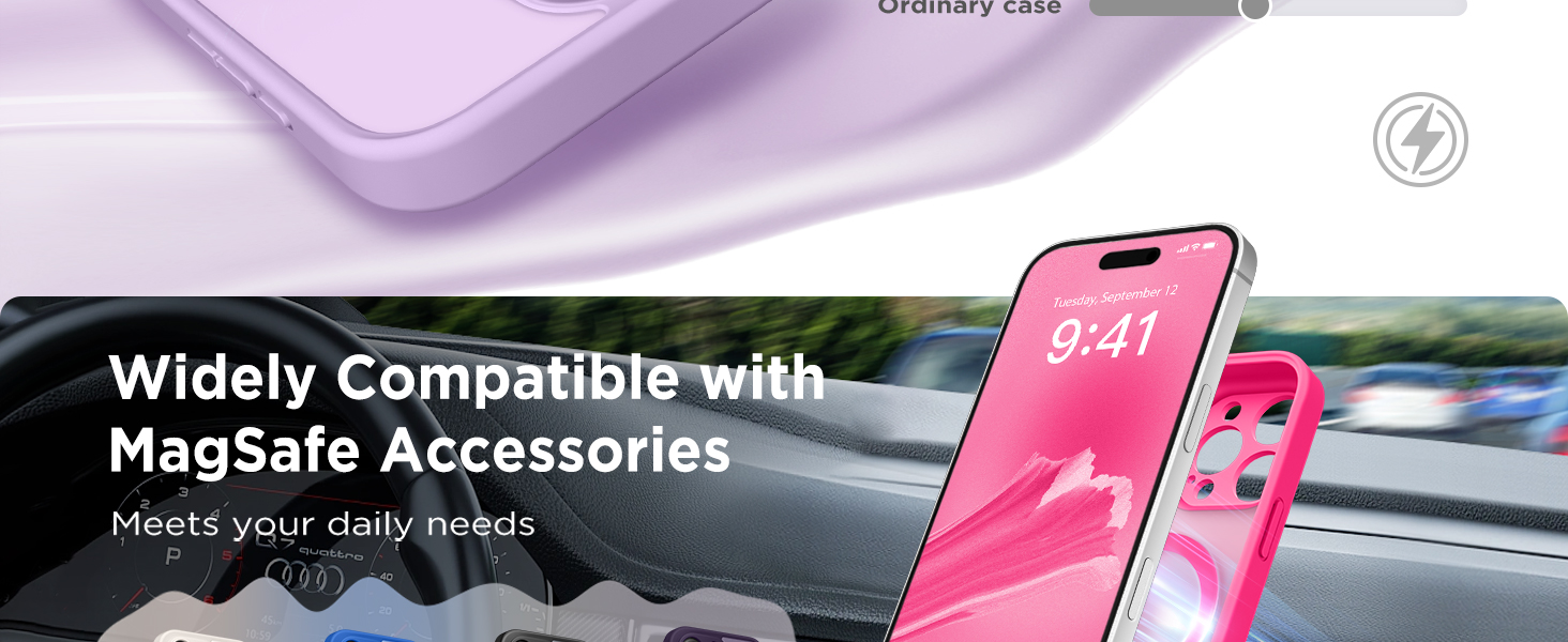 3 in 1 Magnetic for iPhone 16Pro Max Case, Upgraded Full Camera Protection Shockproof Translucent