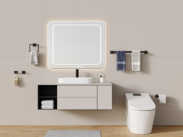 bathroom towel rack