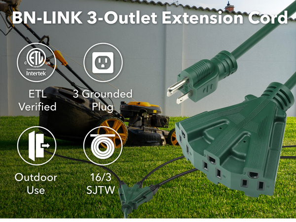 BN-LINK Outdoor Extension Cord