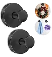 TMOST Suction Cup Hooks for Shower Towel Hooks Hanger for Robes & Towels Upgraded No-Drill Wreath...