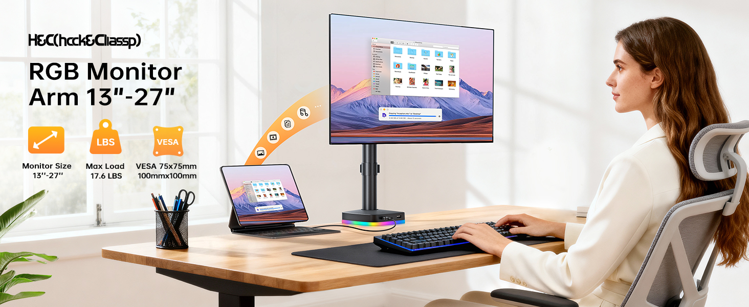 RGB Monitor Stand