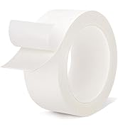 Double Sided Tape 2" x 9.85 FT, Damage Free Removable Mounting Tape Heavy Duty, No Residue PE Foa...