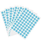 1050 PCS 3/4 Inch Round Color-Code Dot Stickers,Color Coded Stickers Label Circle Stickers for Cl...