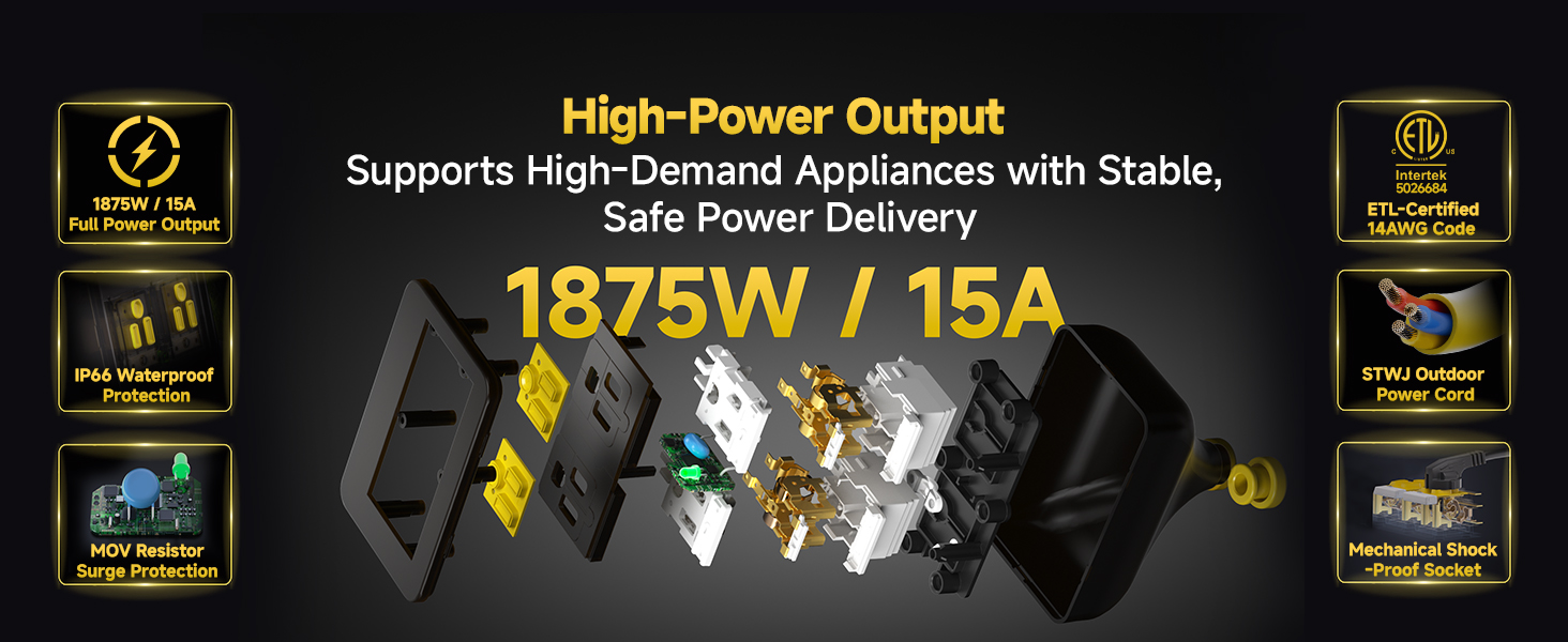 Outdoor Power Strip