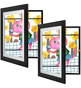 Golden State Art, 10x12.5 Kids Art Frames, Front-Opening, Great for Kids Drawings, Artworks, Chil...