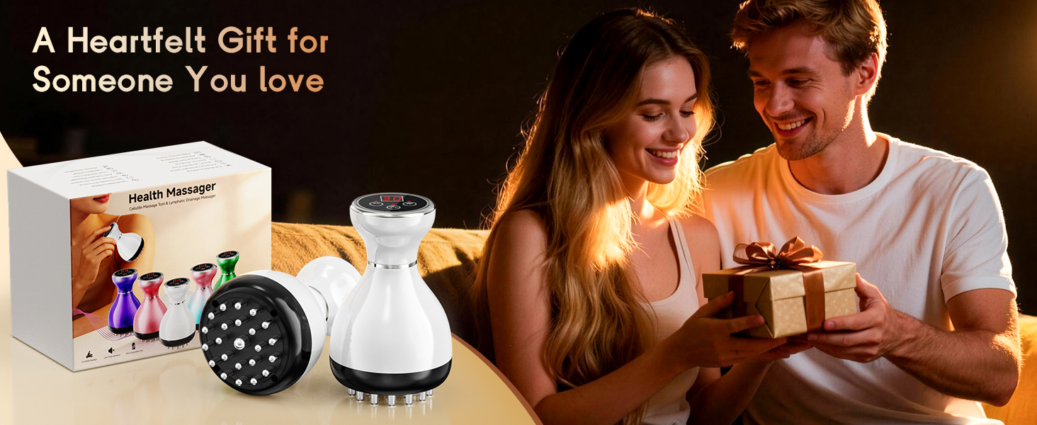 Lymphatic Drainage Massager and Anti Cellulite Massage Tool