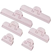 6-Pack Heavy Duty Food Clips, Airtight Sealing for Snack, Chip & Package Freshness - Kitchen Stor...