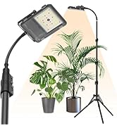 SANSI Grow Light with Stand, Full Spectrum 250W Equiv. LED Floor Plant Light for Indoor Plants, G...