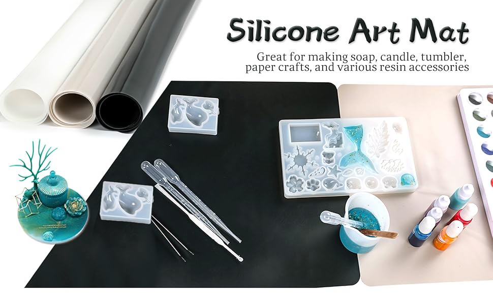 silicone mats for crafts